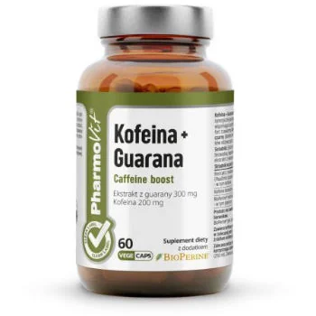 Pharmovit Kofeina + Guarana 60 kapsułek Pharmovit Kofeina + Guarana 60 kapsułek