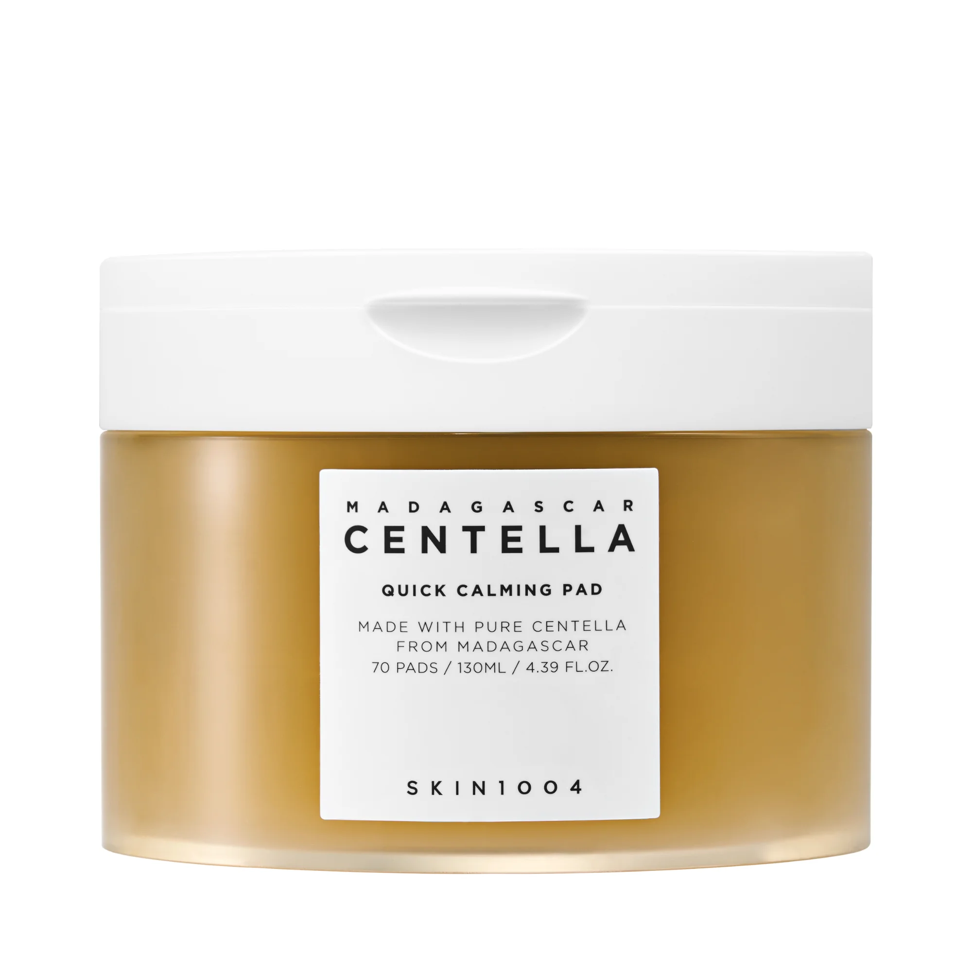 SKIN1004 Madagascar Centella Quick Calming Pad odświeżające płatki do twarzy, 70 sztuk