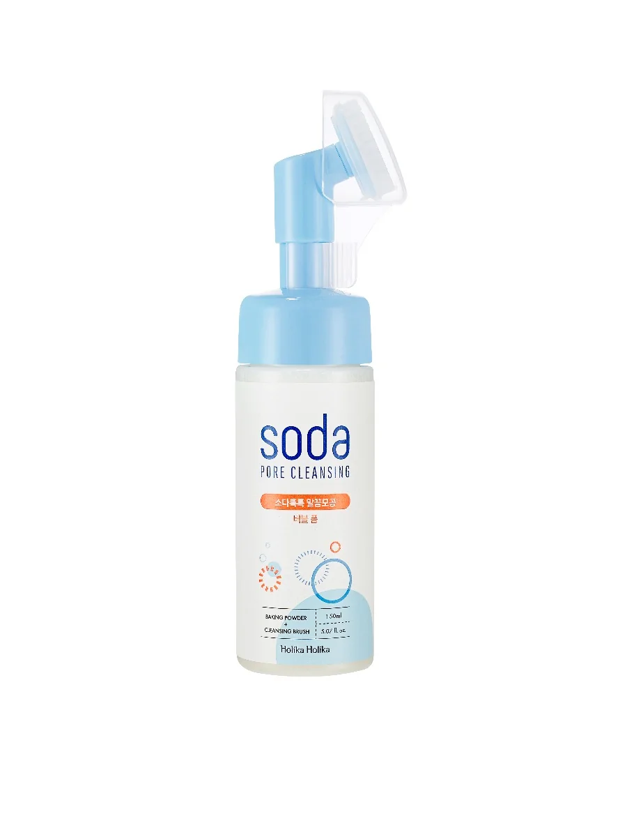 Holika Holika Soda Tok Tok pianka do oczyszczania twarzy z głowicą, 150 ml