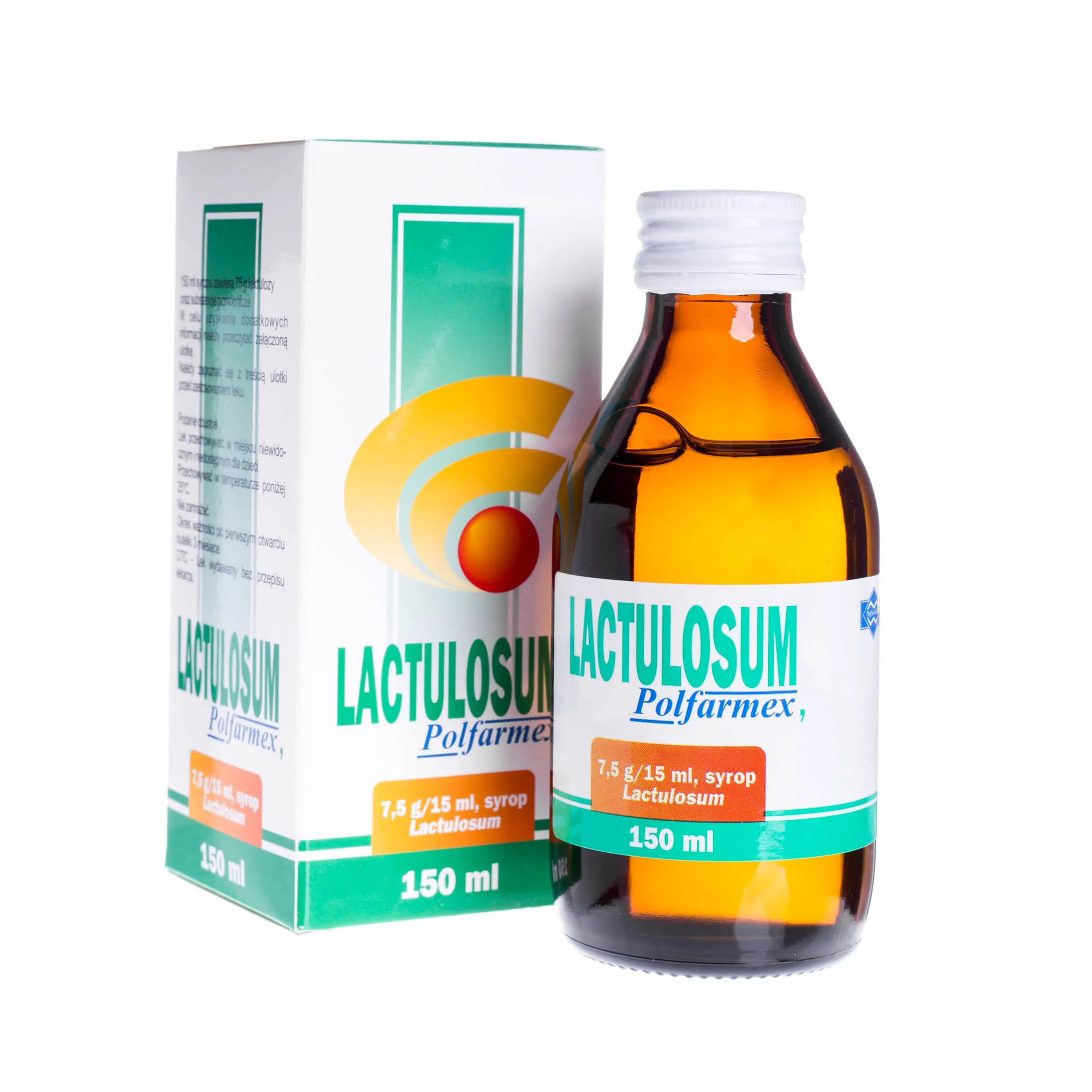 Lactulosum Polfarmex, 7,5 g/15 ml, syrop, 150 ml 