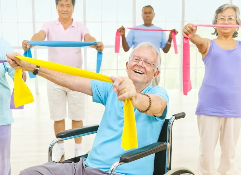 ćwiczenia dla osób starszych - pilates