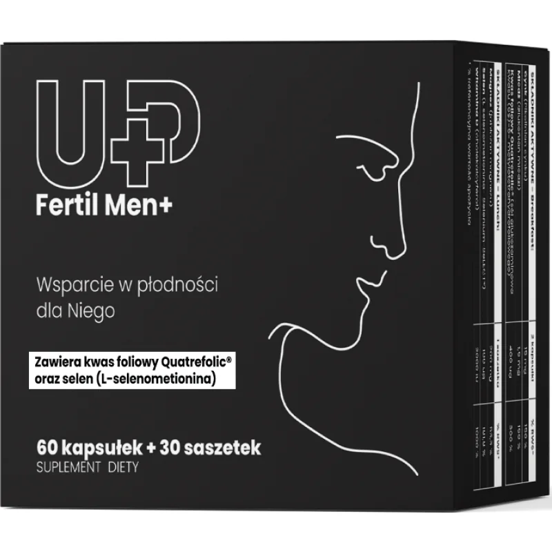 UP Health Pharma UP Fertil Men+ 60 kapsułek + 30 saszetek