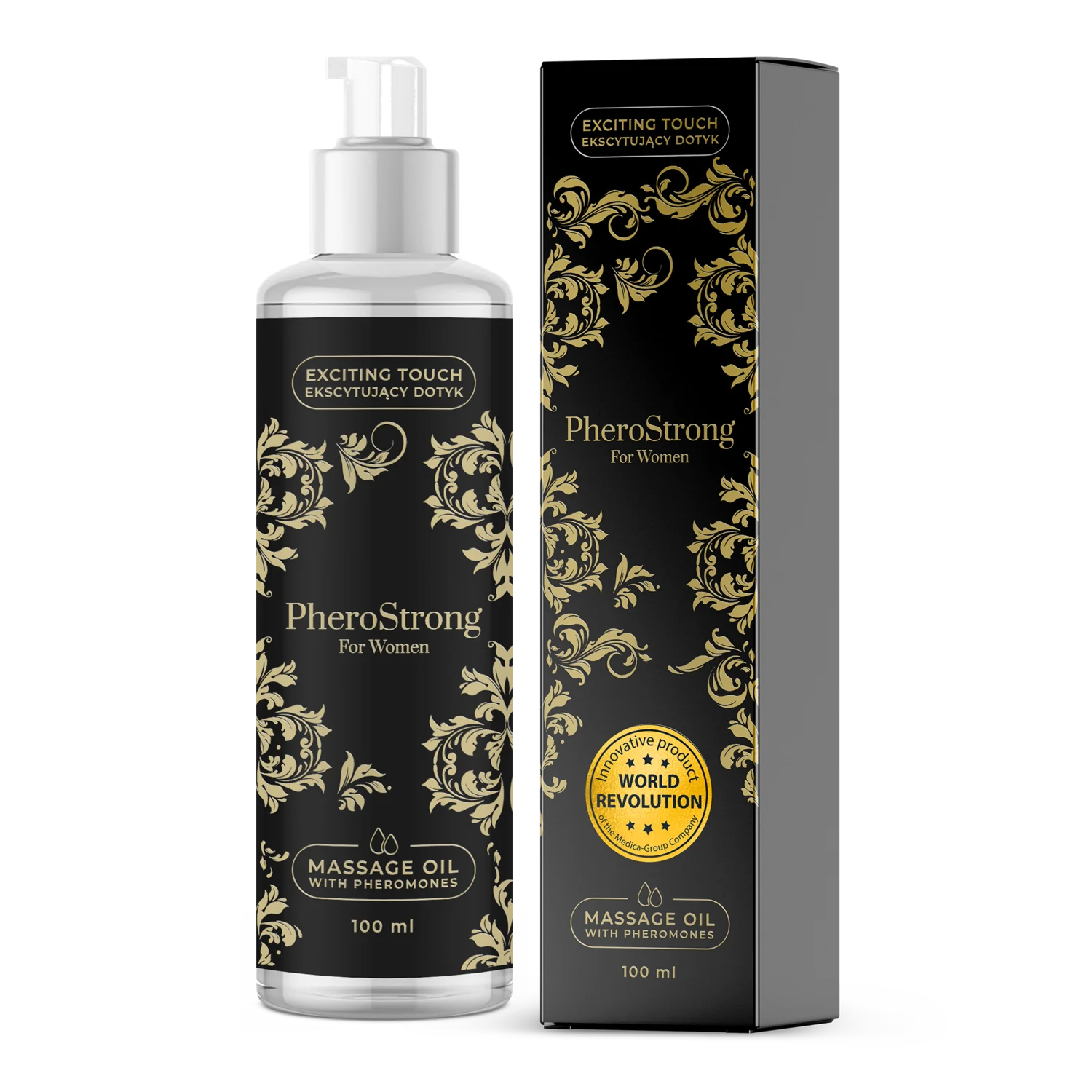 PheroStrong for Women olejek do masażu z feromonami dla kobiet, 100 ml