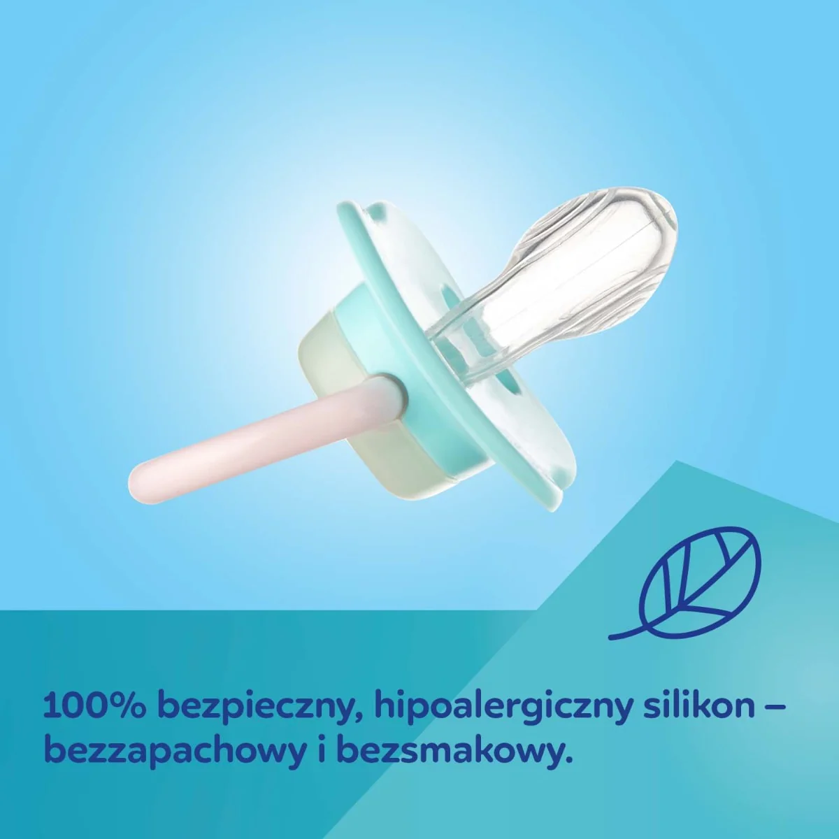Canpol Babies ourDESIGN Smoczek silikonowy 6-18m symetryczny LAMA, 1 sztuka