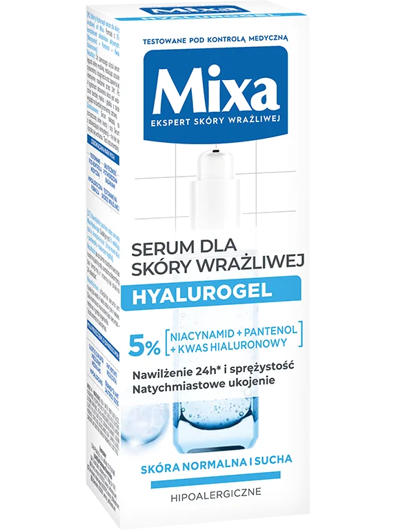 Mixa Hyalurogel serum dla skóry wrażliwej, 30 ml