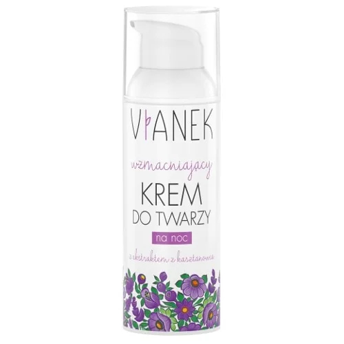 Vianek wzmacniający krem do twarzy na noc, 50 ml