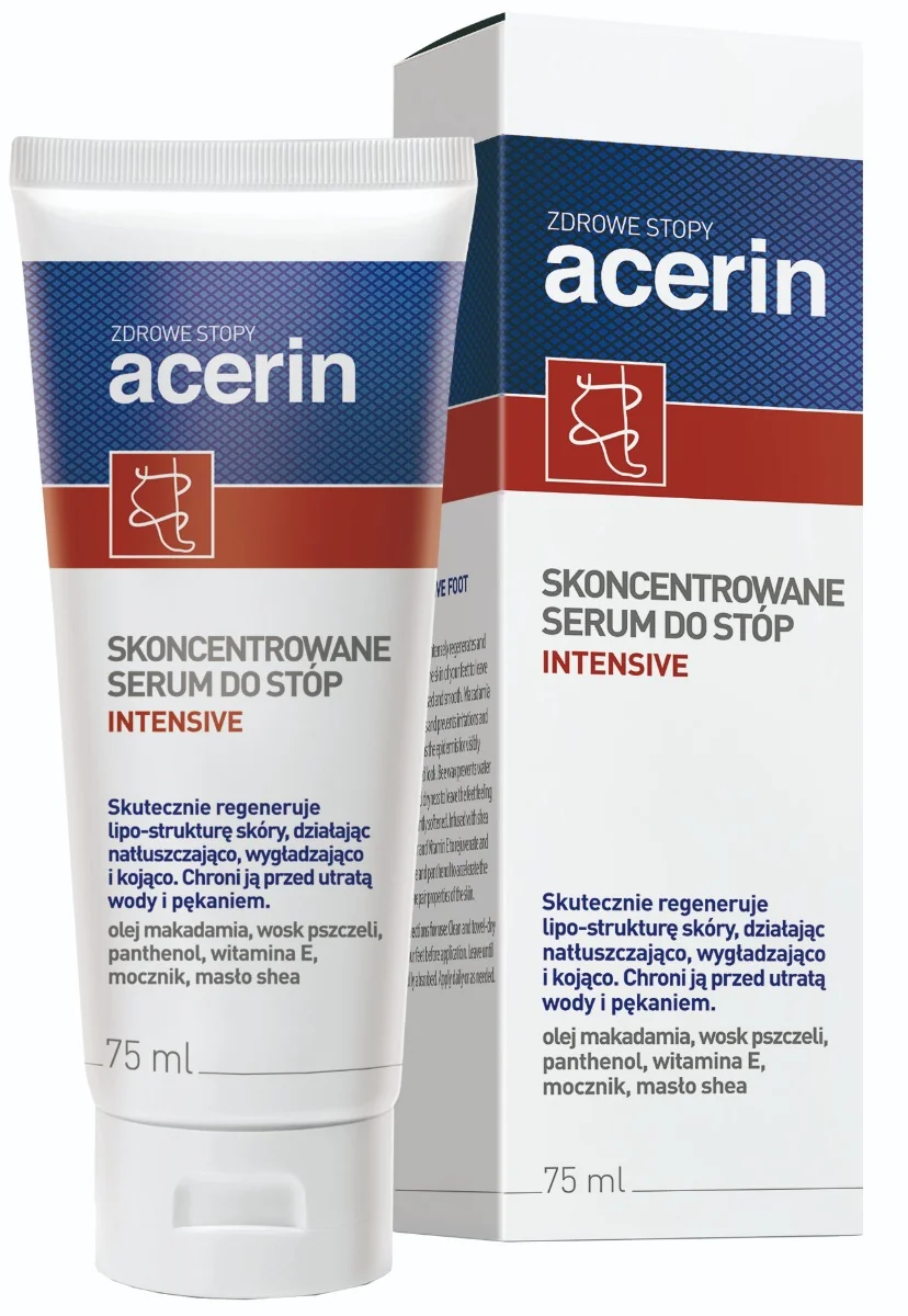 Acerin Zdrowe Stopy Skoncentrowane serum do stóp intensive, 75 ml