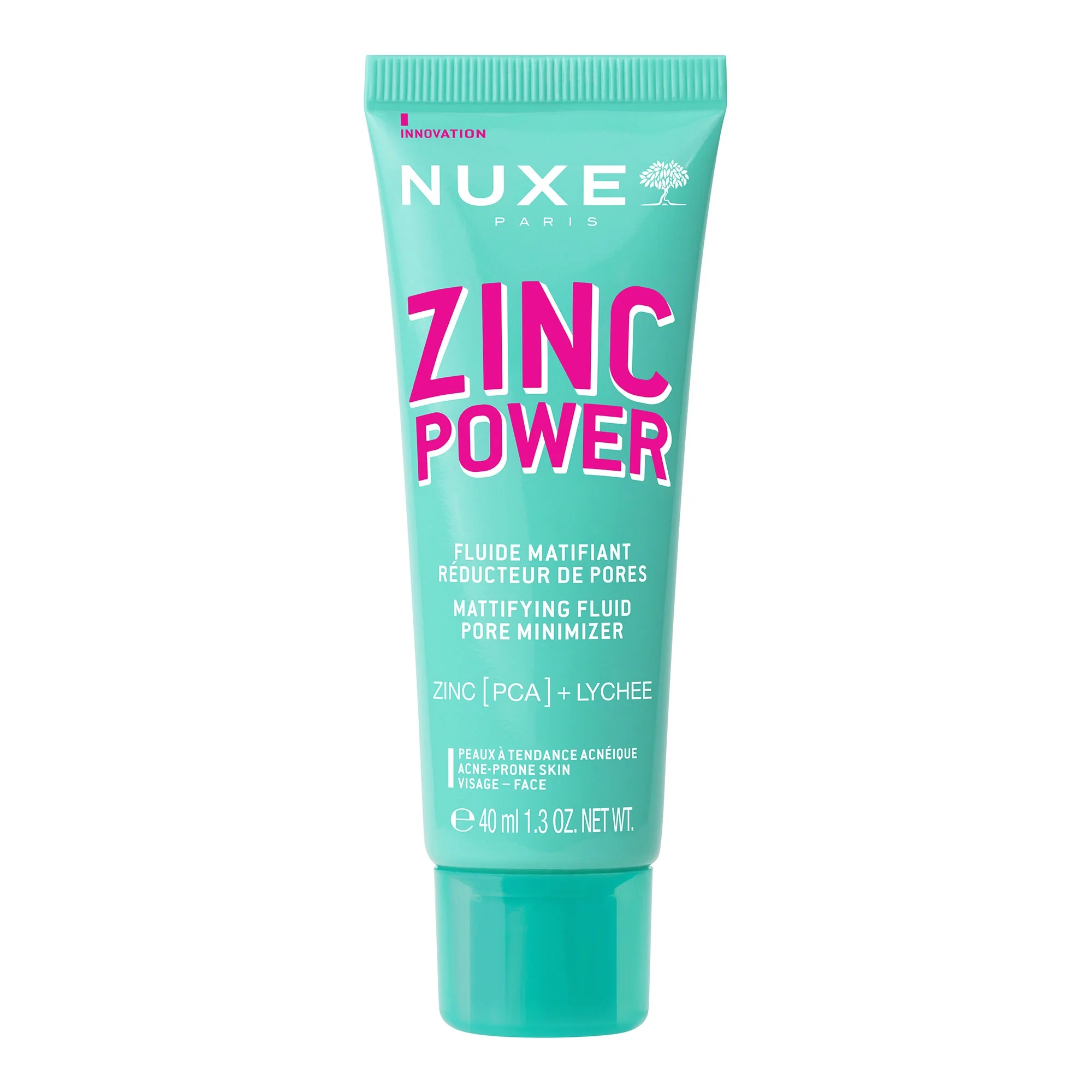 Nuxe Zinc Power matujący krem zmniejszający pory, 40 ml