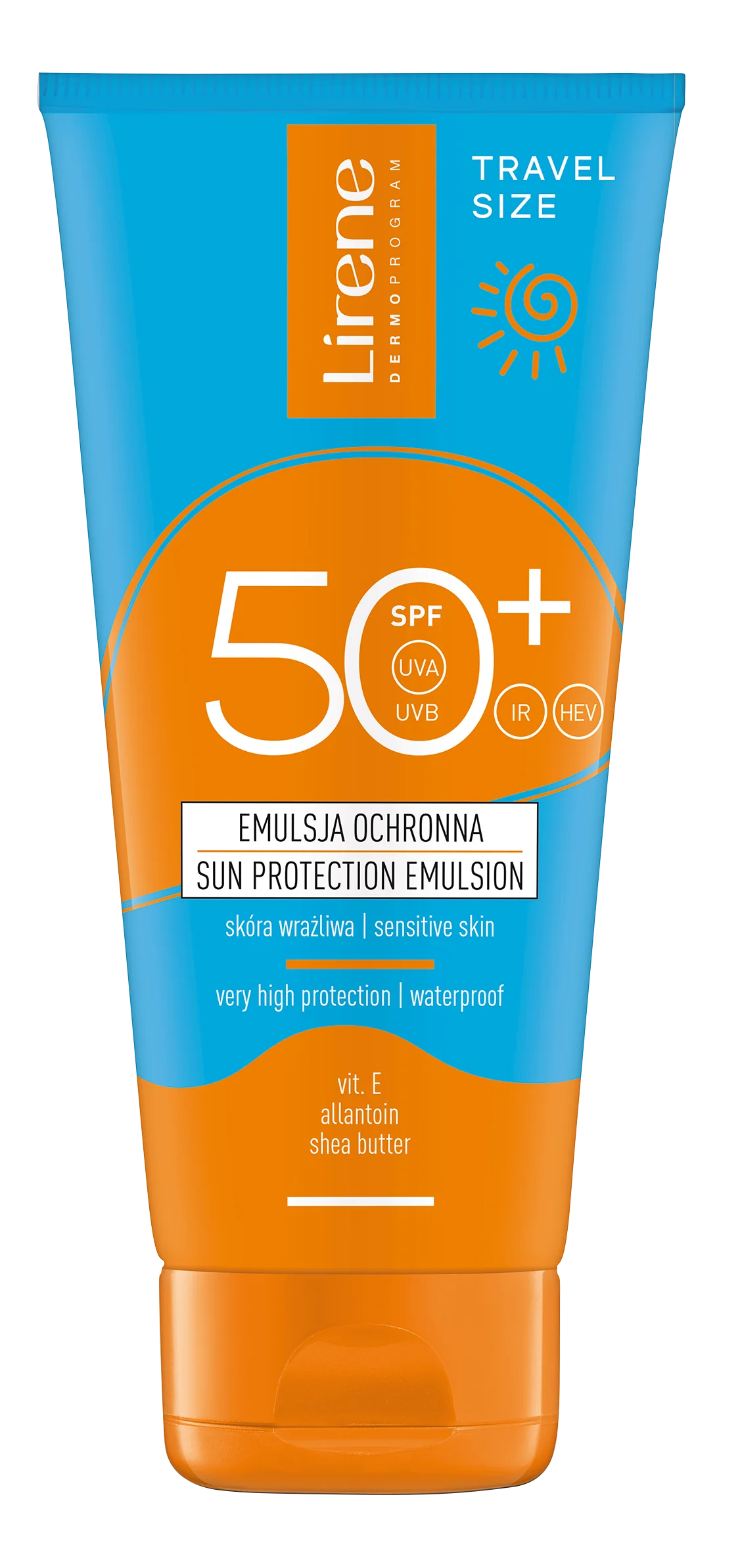 Lirene Sun emulsja ochronna SPF 50+, 90 ml