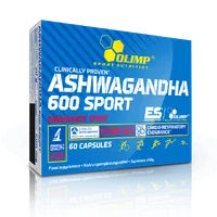 Olimp Ashwagandha 600 Sport, suplement diety, 60 kapsułek