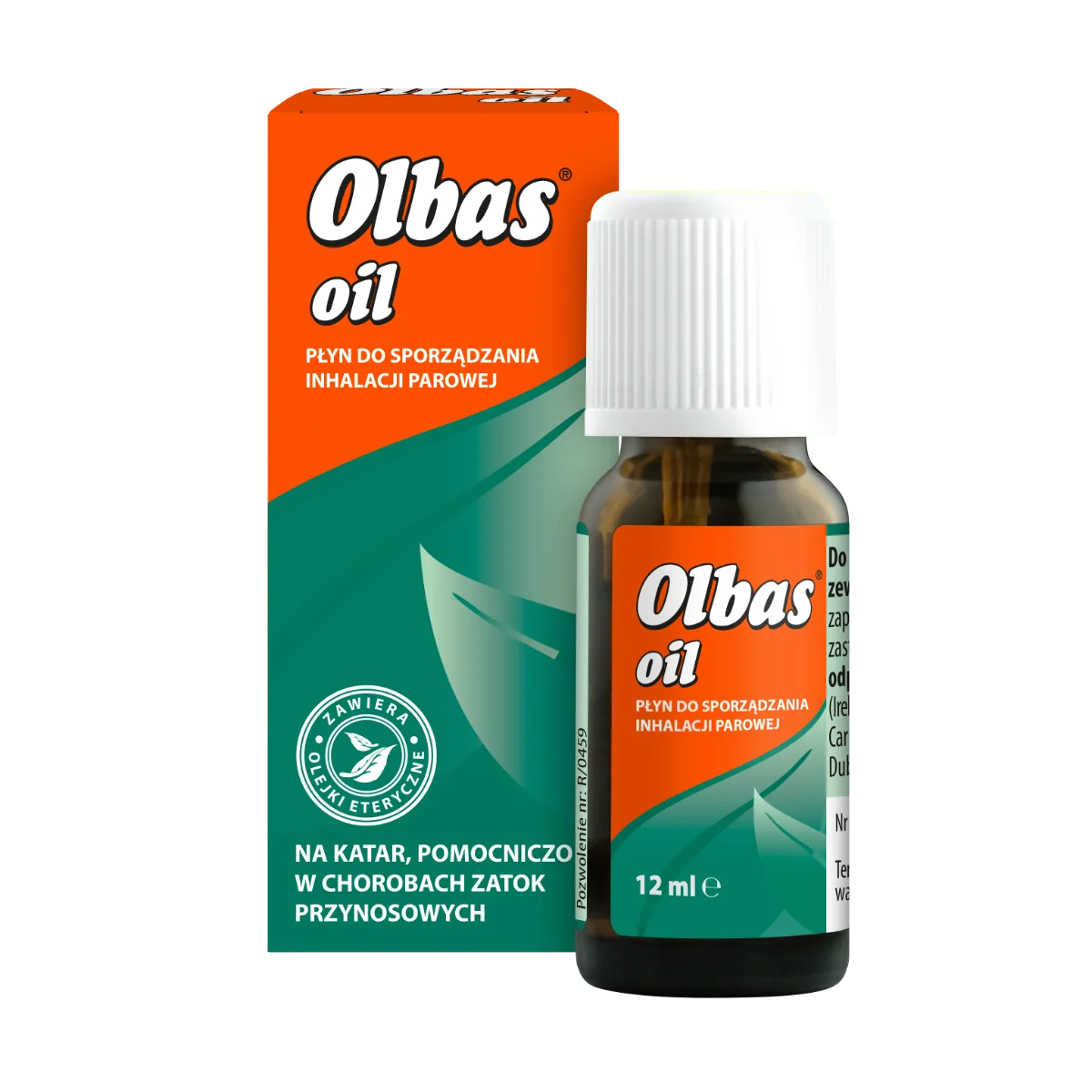 Olbas oil płyn do sporządzania inhalacji parowej, 12 ml