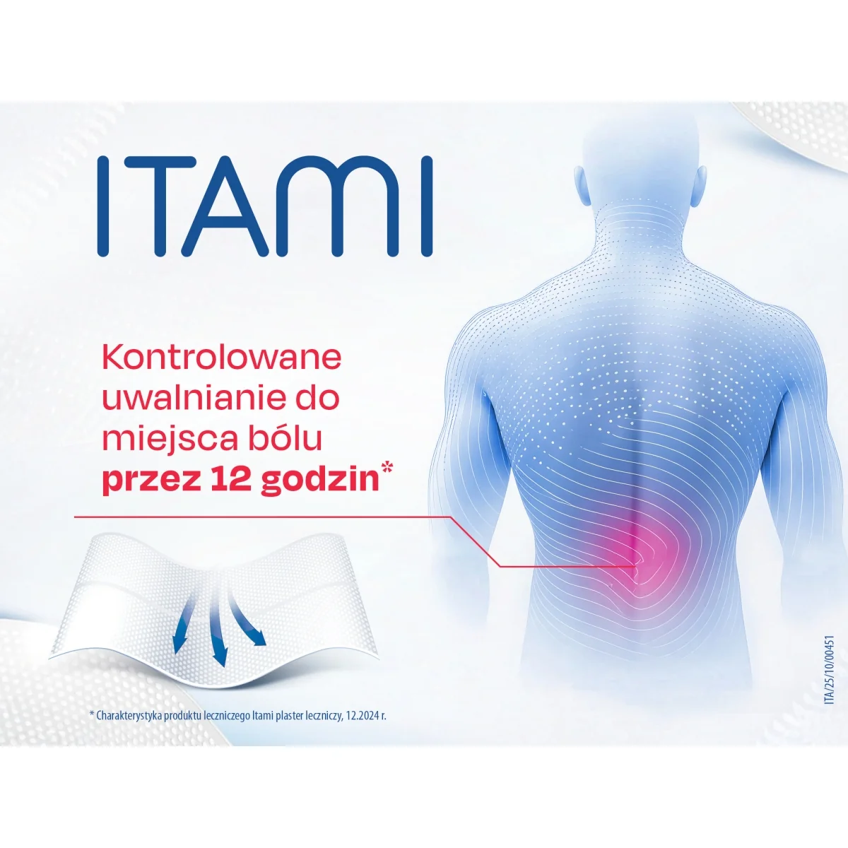 Itami 140 mg plaster leczniczy, 10 szt.