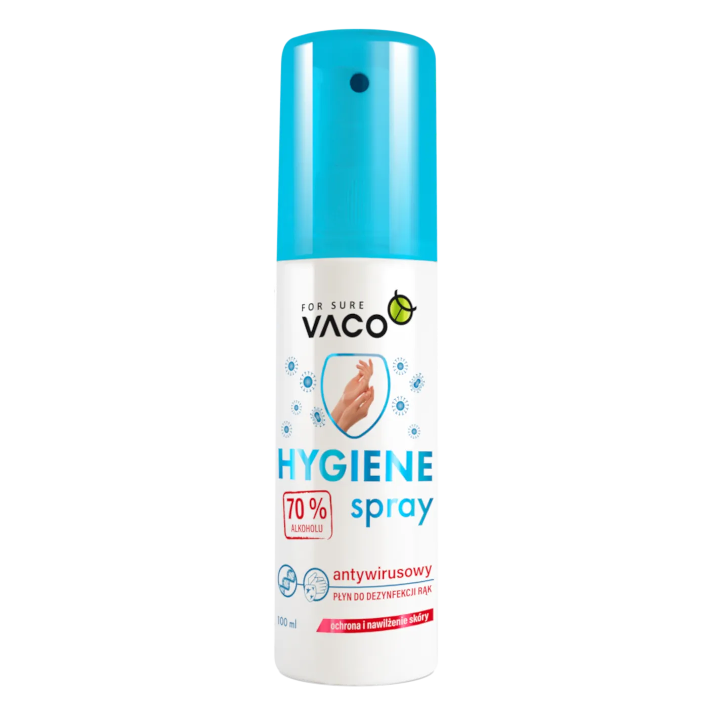 VACO Hygiene Płyn do dezynfekcji rąk (pump spray), 100 ml