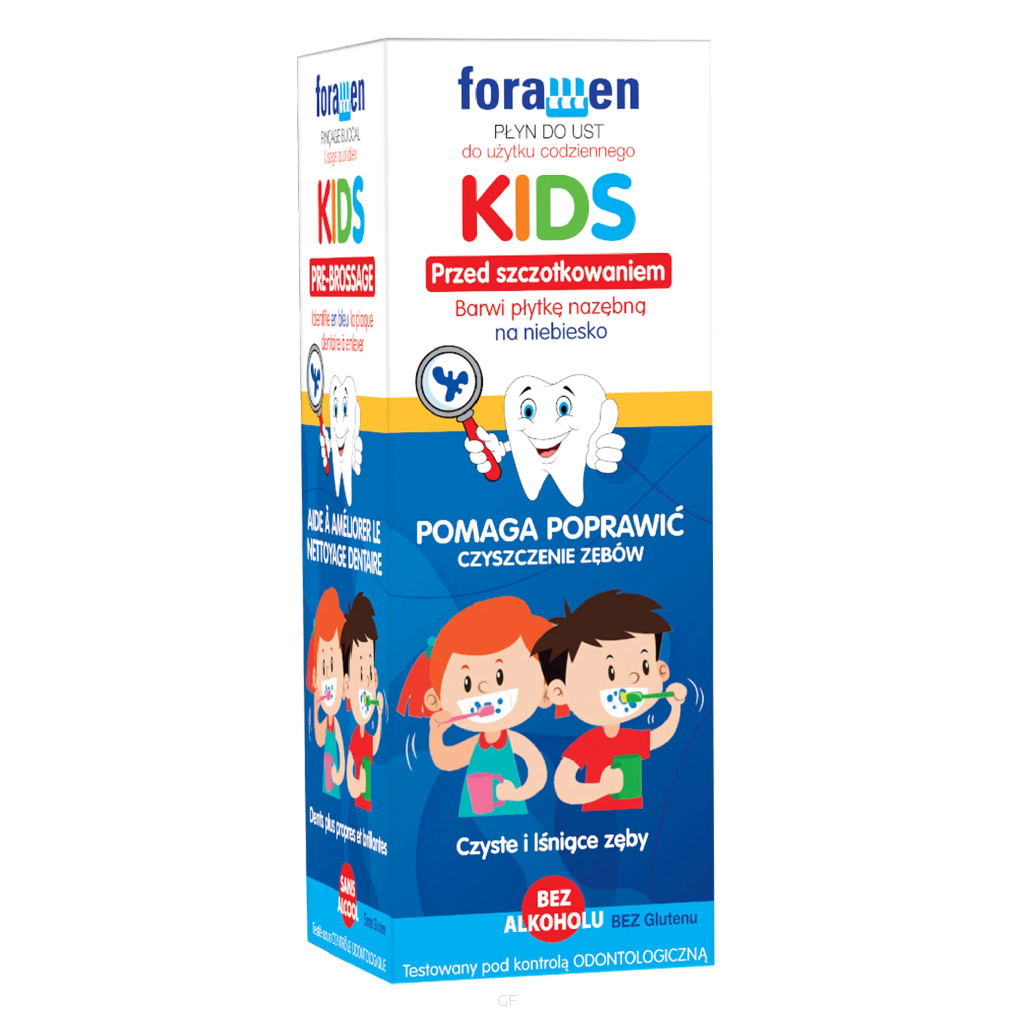Foramen Kids płyn do płukania jamy ustnej dla dzieci, 500 ml