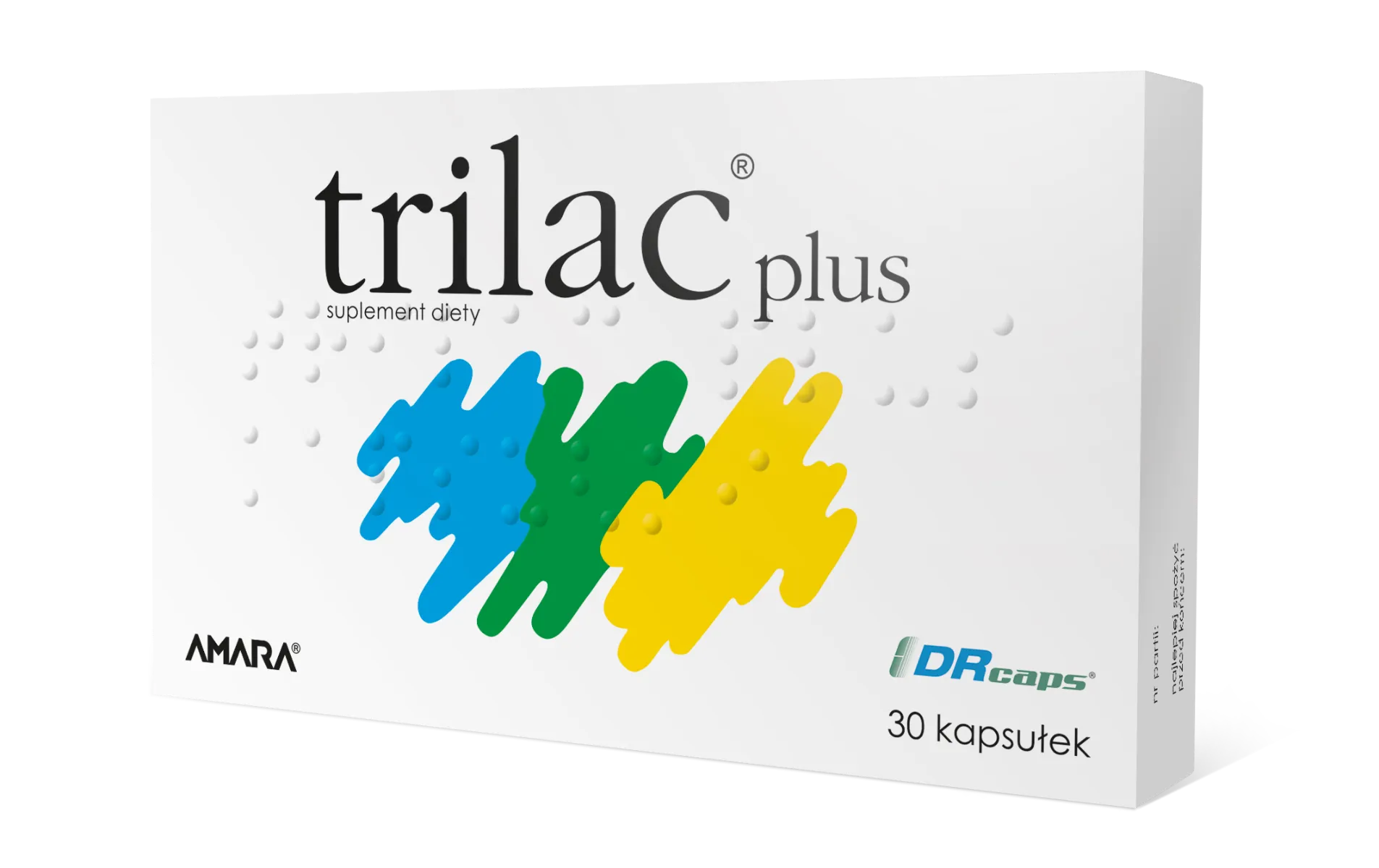 Trilac Plus, suplement diety, 30 kapsułek