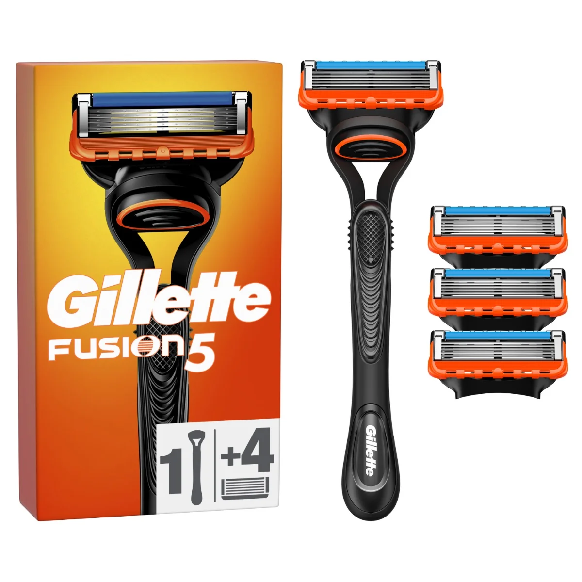 Gillette Fusion5 maszynka do golenia dla mężczyzn + 5 ostrzy wymiennych