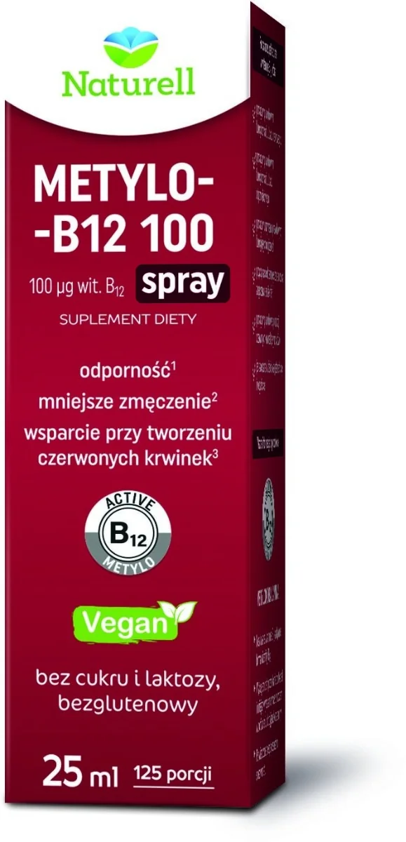 Naturell Metylo B12 100 spray 25 ml