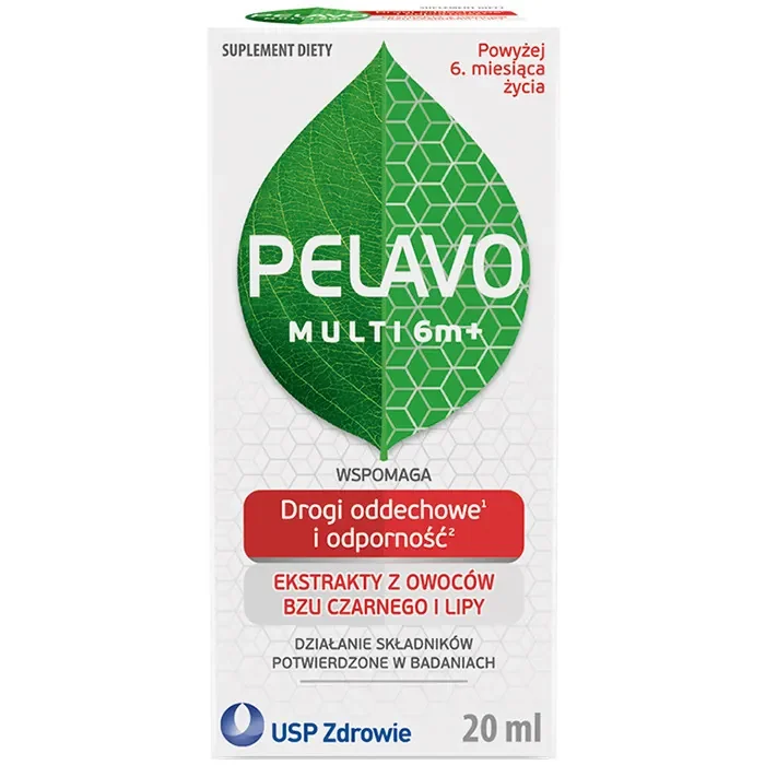 Pelavo Multi 6m+ suplement diety, 20 ml