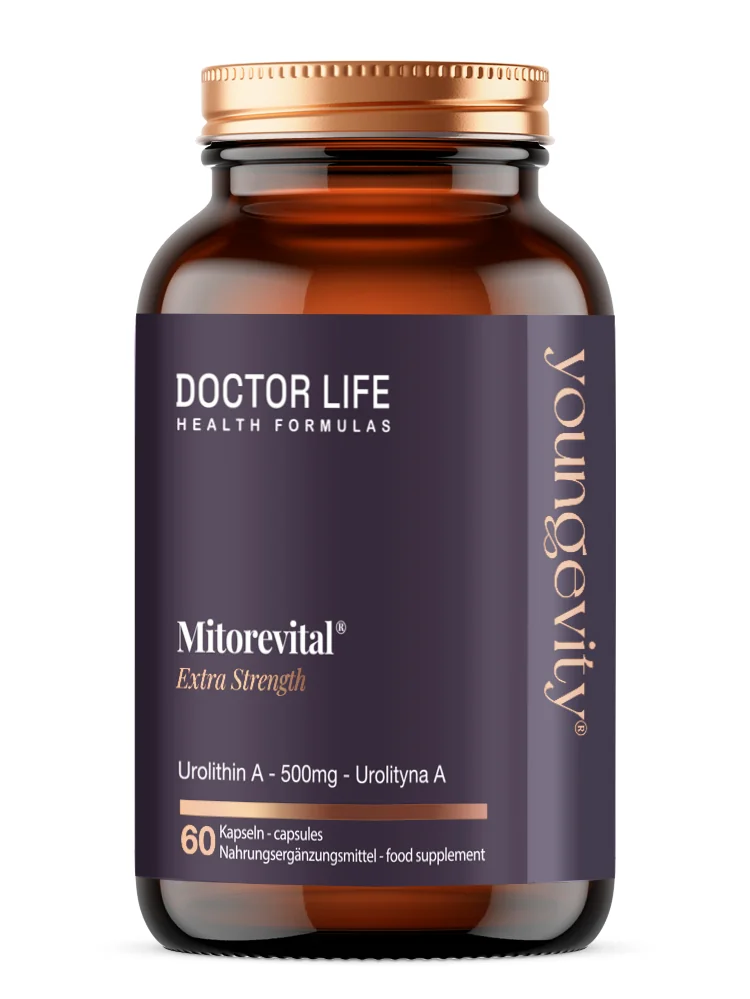 Doctor Life Mitorevital® Extra Strength Urolityna A 500mg 60 kapsułek