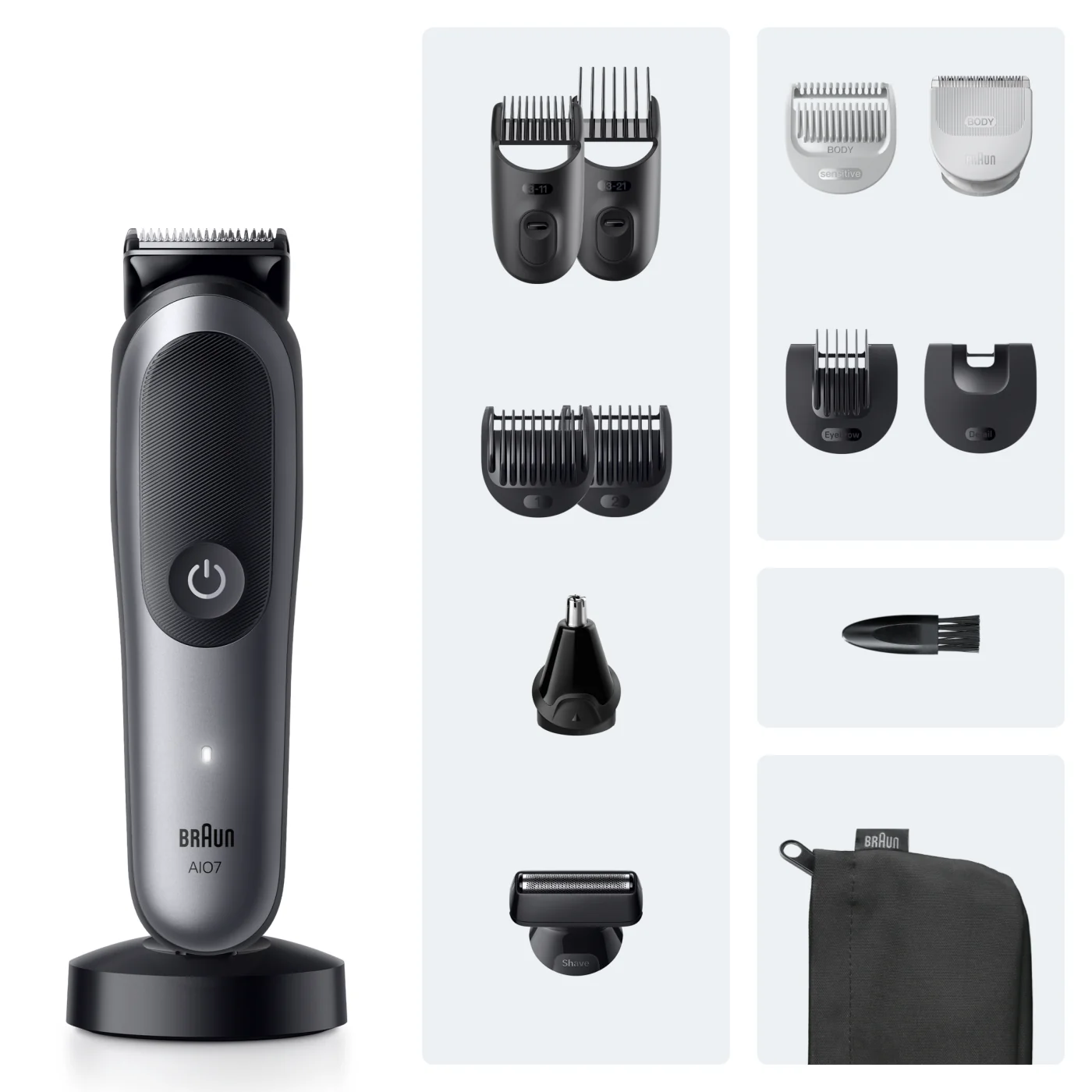 Braun Series 7 AIO7560 trymer 13 w 1, 1 sztuka