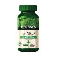 Herbaya Ginkgo Biloba, suplement diety, 60 kapsułek