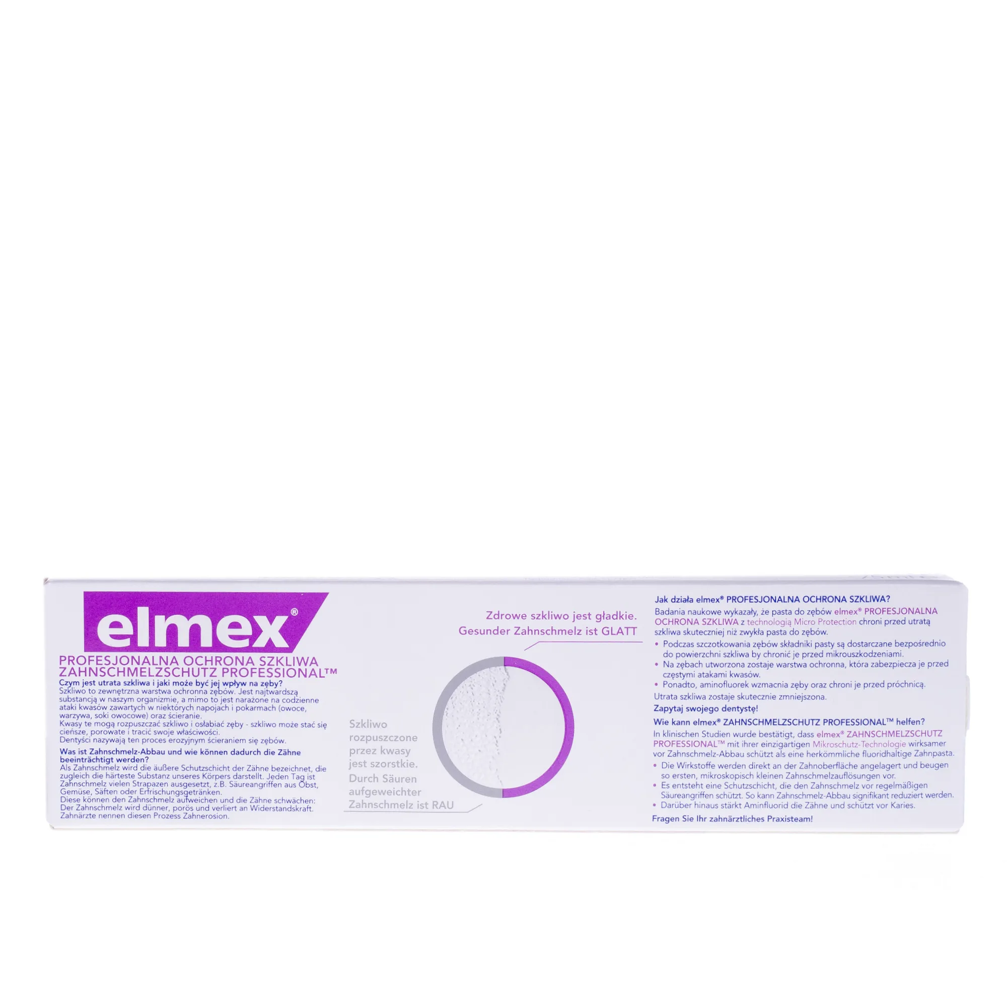 Elmex, profesjonalna ochrona szkliwa, 75 ml 