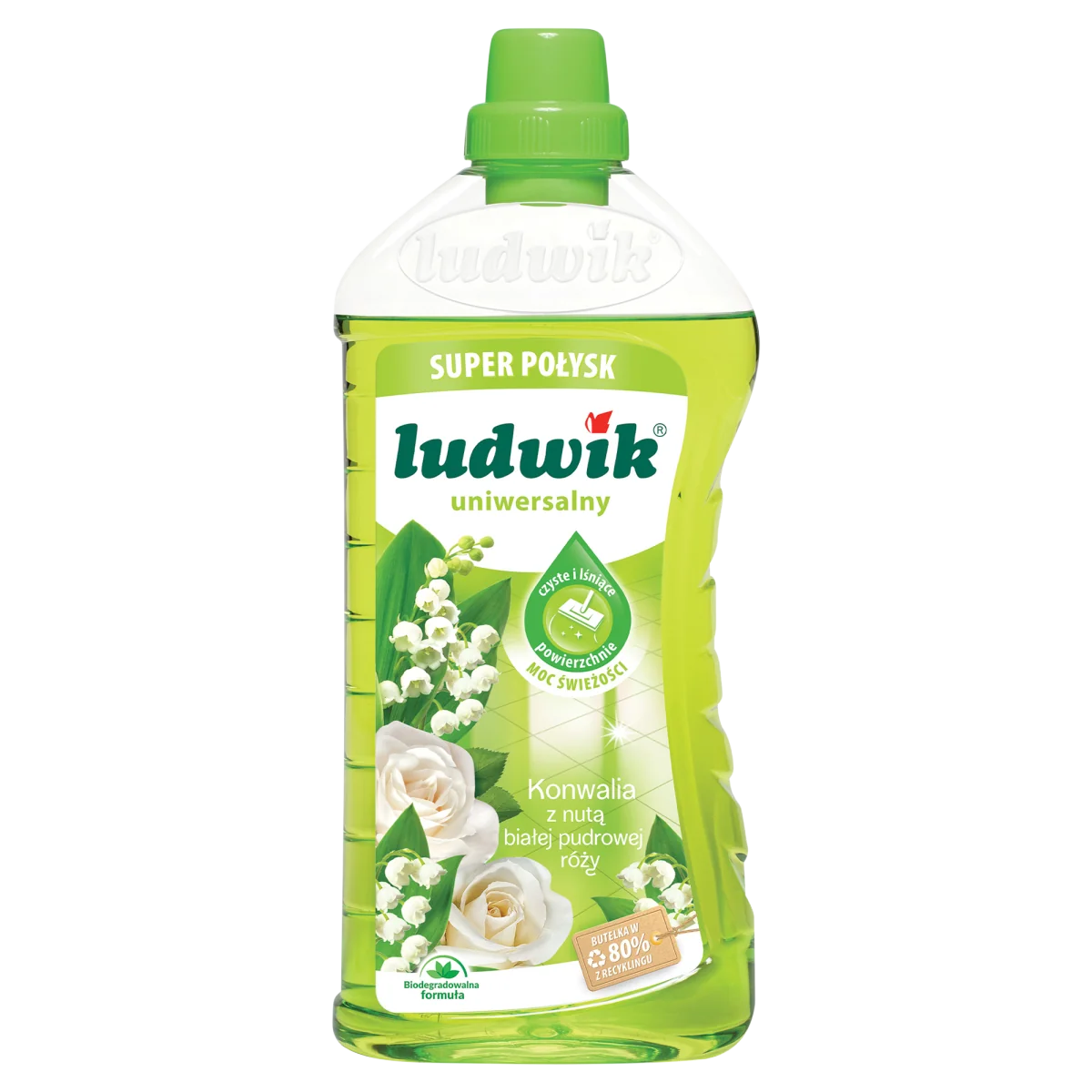 Ludwik płyn uniwersalny Super Połysk Konwalia, 1 l