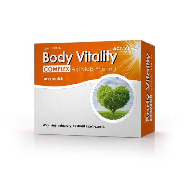 Activlab Pharma Body Vitality Complex, suplement diety, 30 kapsułek