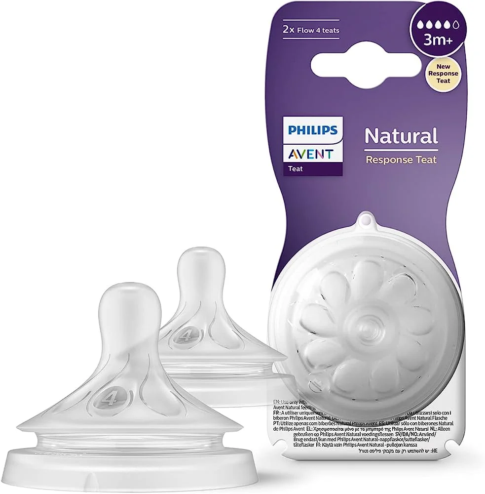 Philips Avent Natural Response smoczek responsywny 3m+ SCY964/02, 2 szt.