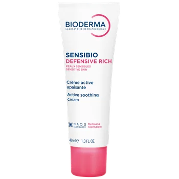 Bioderma Sensibio Defensive Rich krem łagodząco-odżywczy o bogatej konsystencji, 40 ml