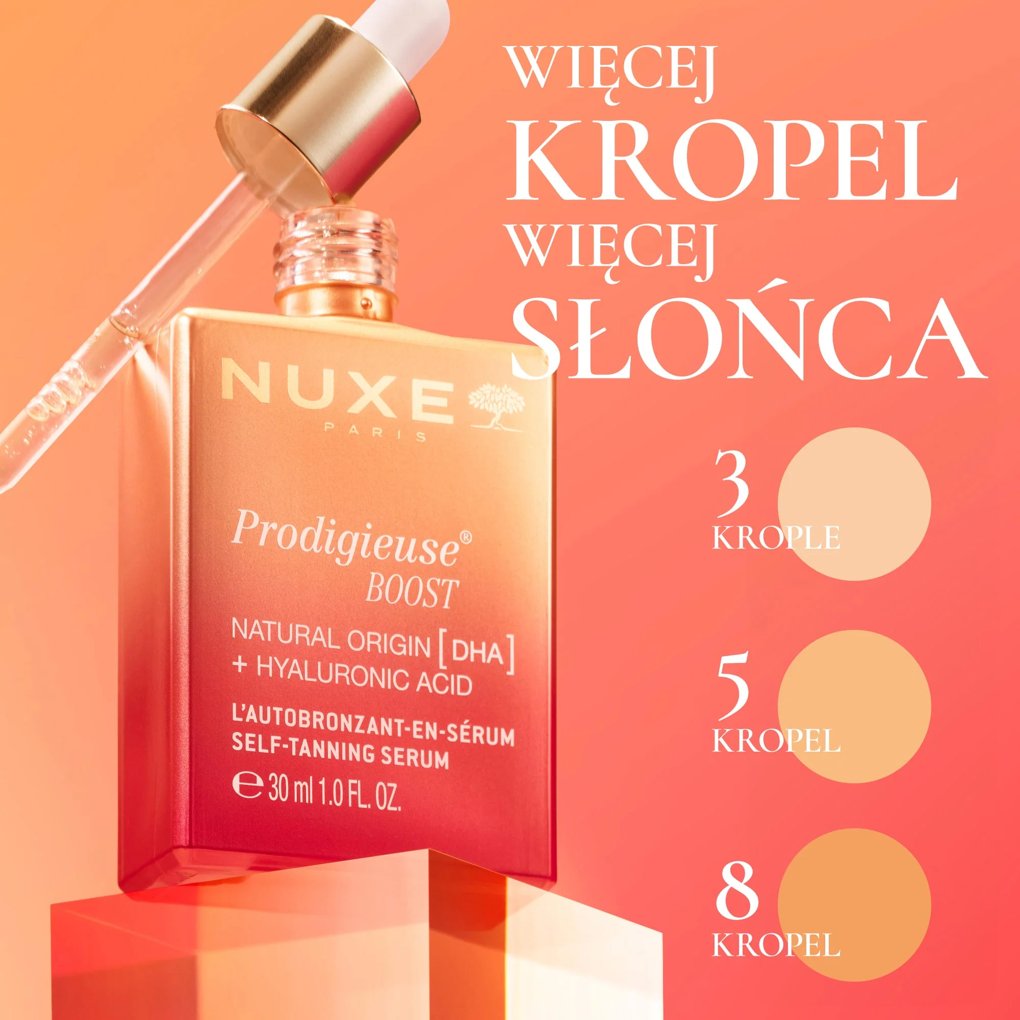 Nuxe Prodigieuse Boost serum brązujące, 30 ml