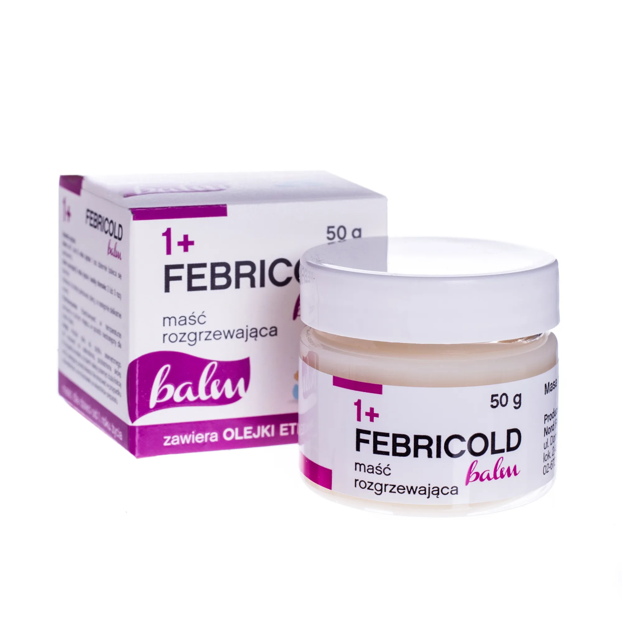 Febricold balm, maść rozgrzewająca, 50 g 