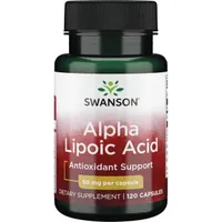 Swanson ALA kwas alfa liponowy, 50 mg, suplement diety, 120 kapsułek