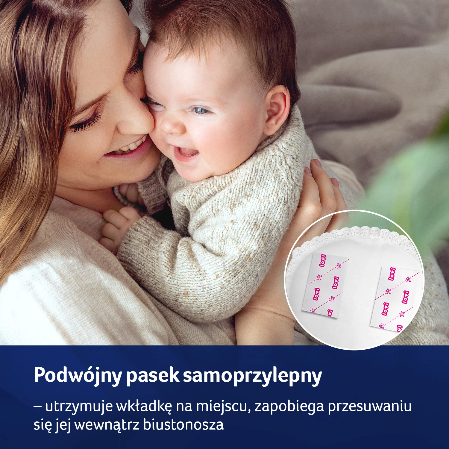 LOVI Discreet Elegance wkładki laktacyjne antybakteryjne białe, 60 sztuk