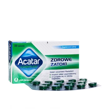 Acatar Complex, suplement diety, 56 tabletek 