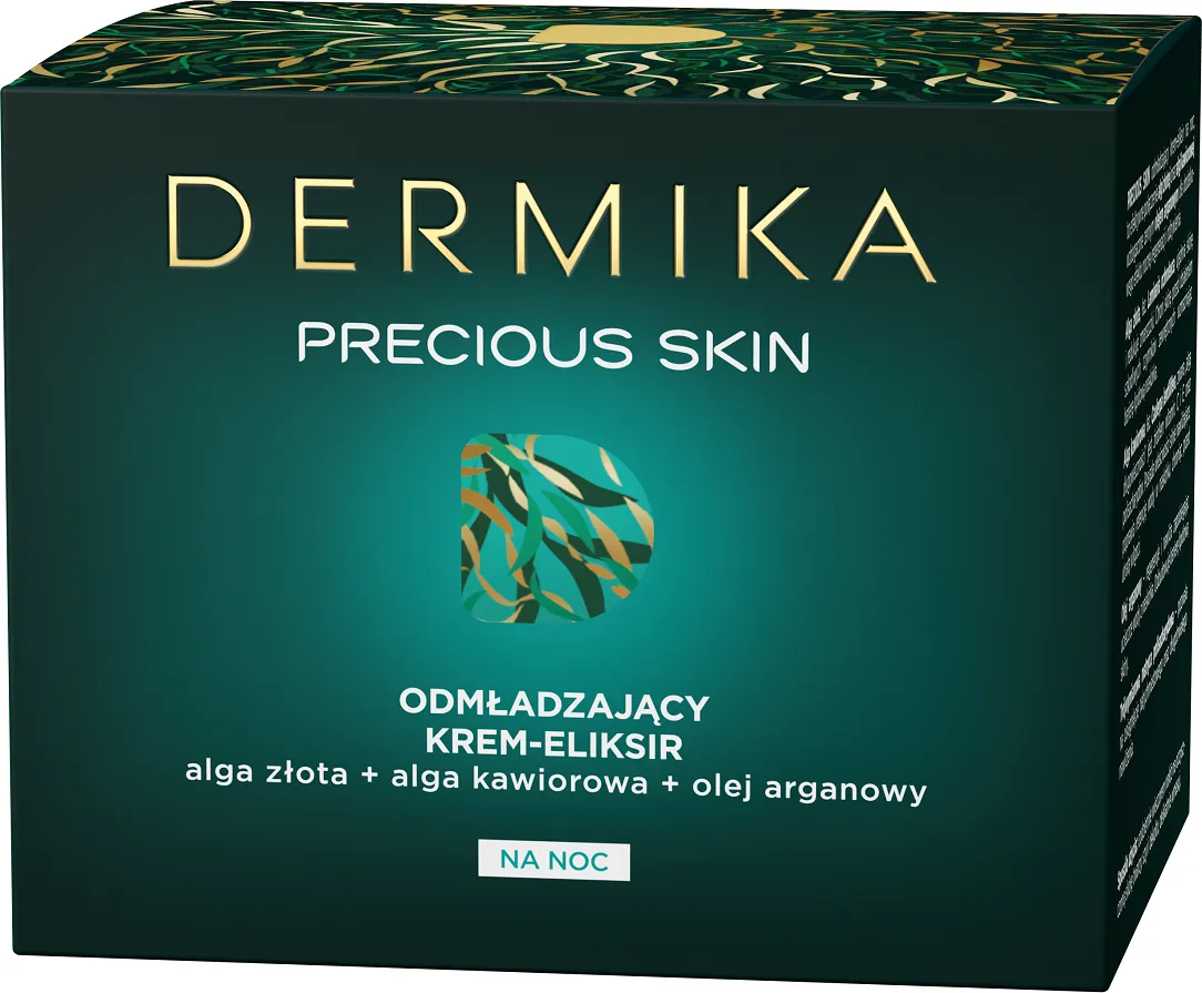 Dermika Precious Skin Krem-eliksir odmładzający na noc 50-70+, 50 ml