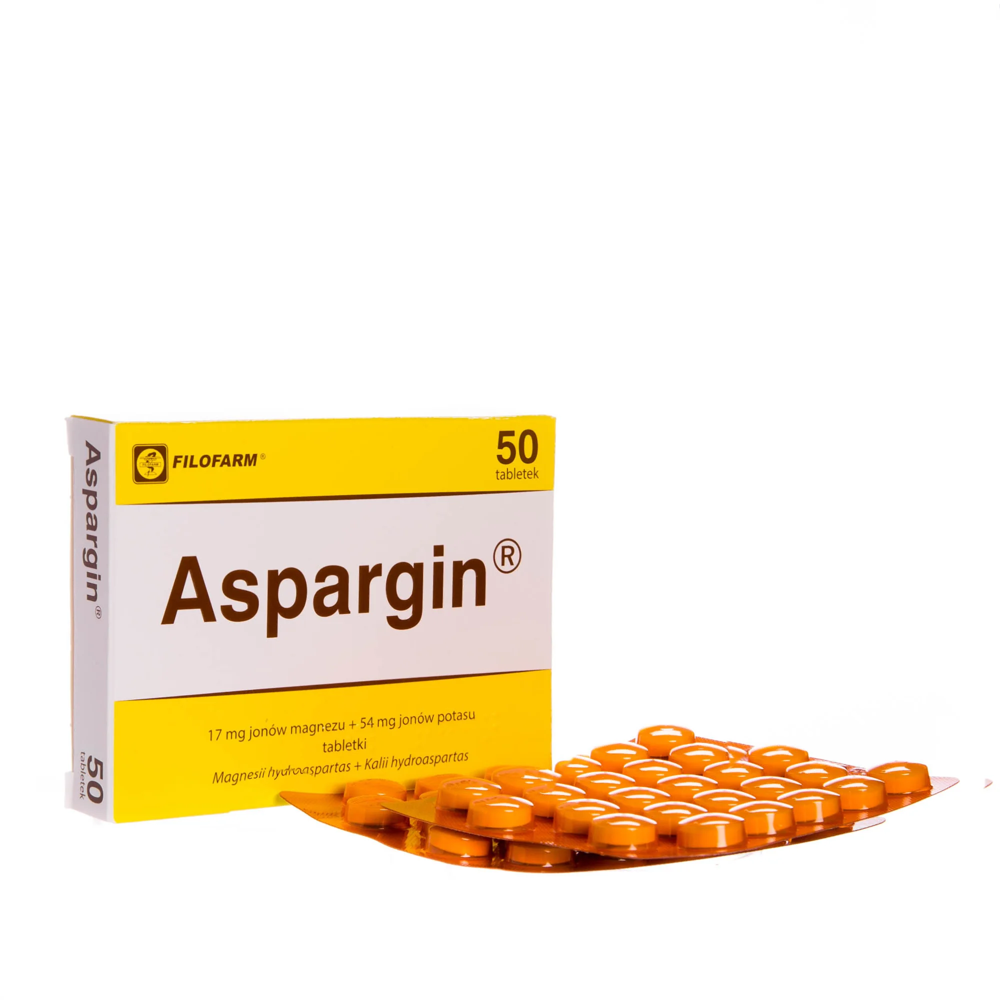 Aspargin, 50 tabletek