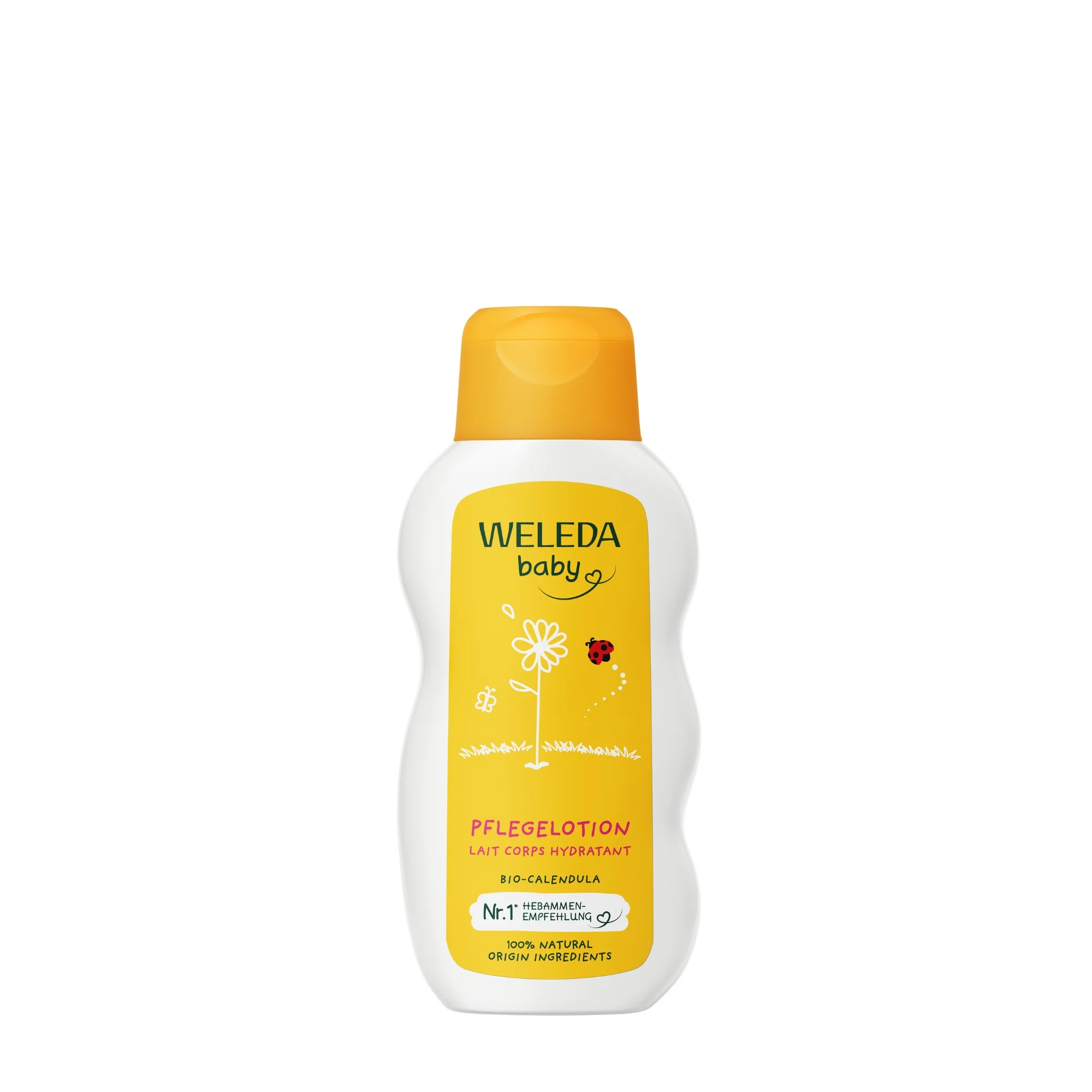 Weleda Calendula emulsja do ciała dla niemowląt i dzieci z nagietkiem lekarskim, 200 ml