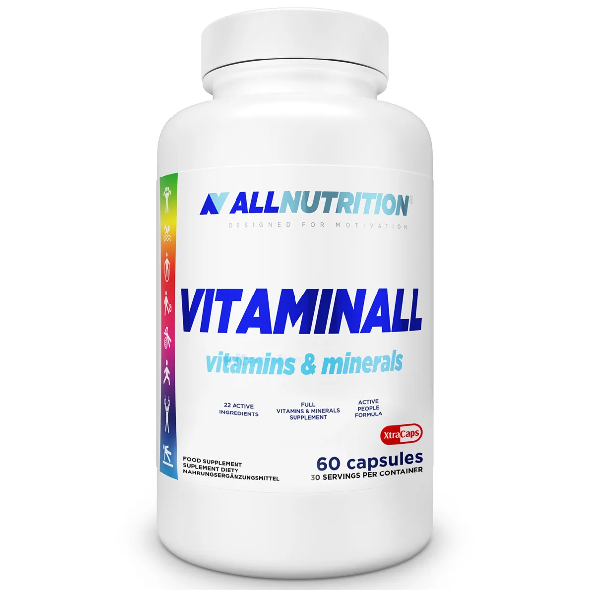 Allnutrition Vitaminall Vitamins Mineral, suplement diety, 60 kapsułek