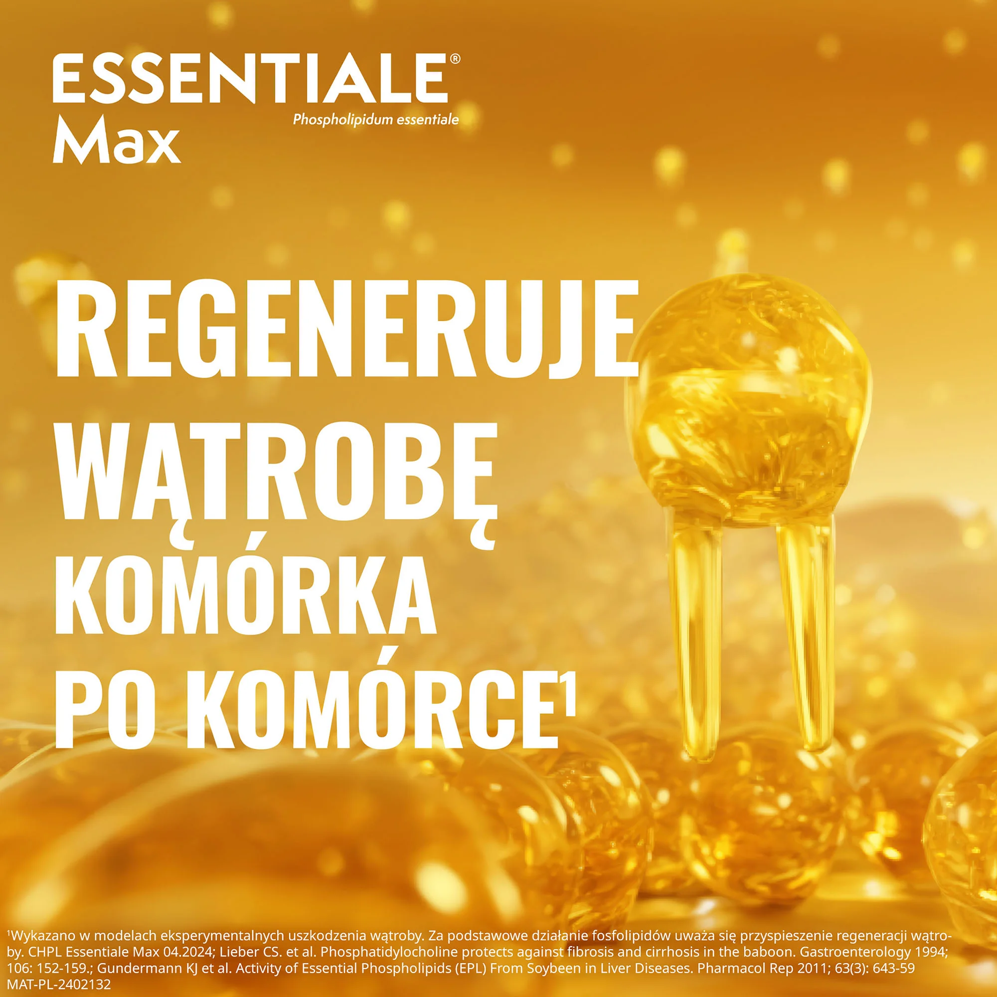 Essentiale Max 600 mg 30 kapsułek