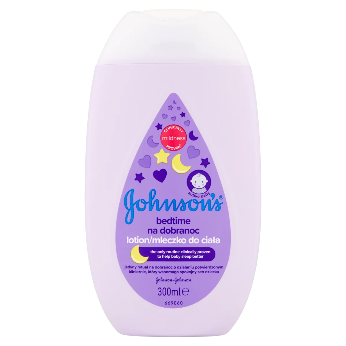 Johnson’s Bedtime Lotion mleczko do ciała dla dzieci na dobranoc, 300 ml