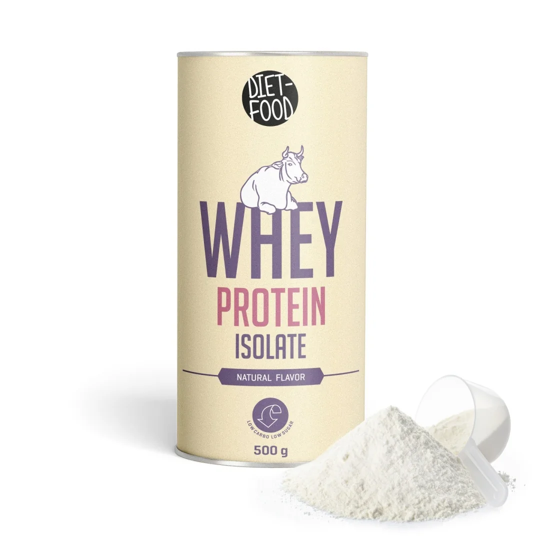 DIET-FOOD Białko z serwatki izolat WPI, 500 g