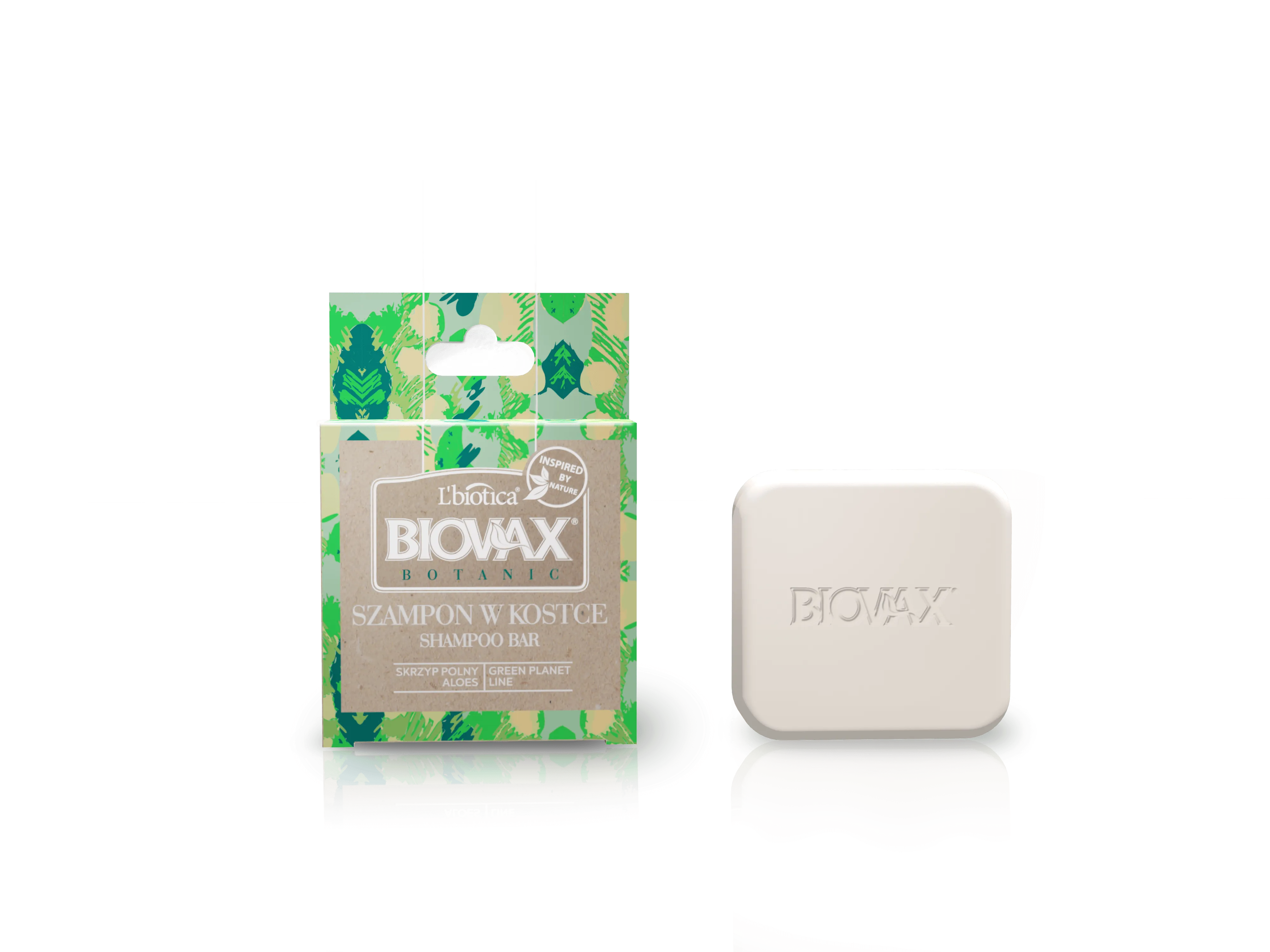 L'biotica Biovax botanic, szampon w kostce, 82g