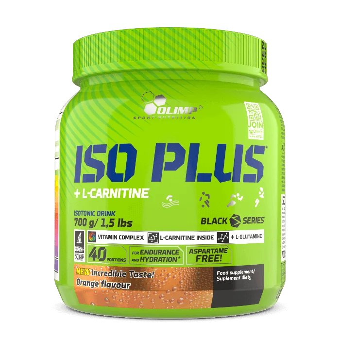 Olimp Iso Plus smak pomarańczy suplement diety, proszek, 700g