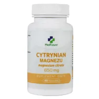 MedFuture  cytrynian magnezu 650 mg, 60 kapsułek