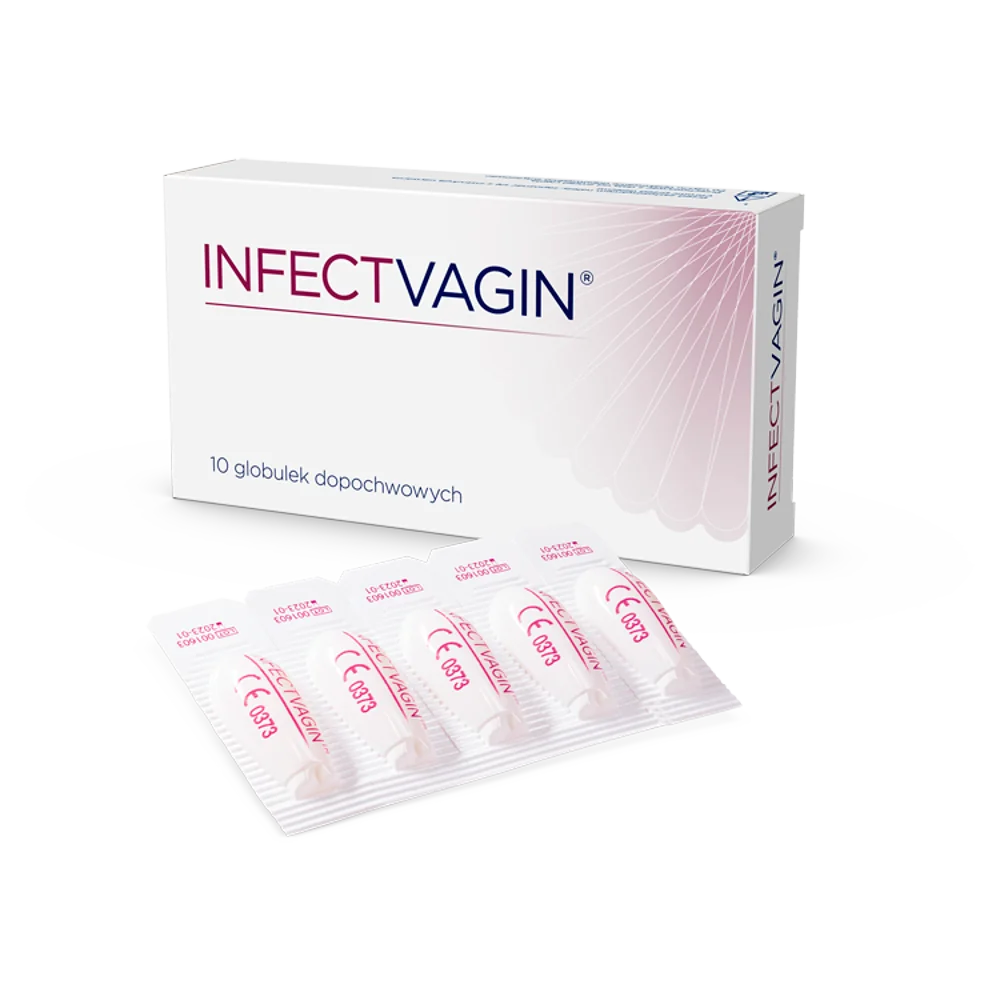 Infectvagin globulki dopochwowe, 10 sztuk