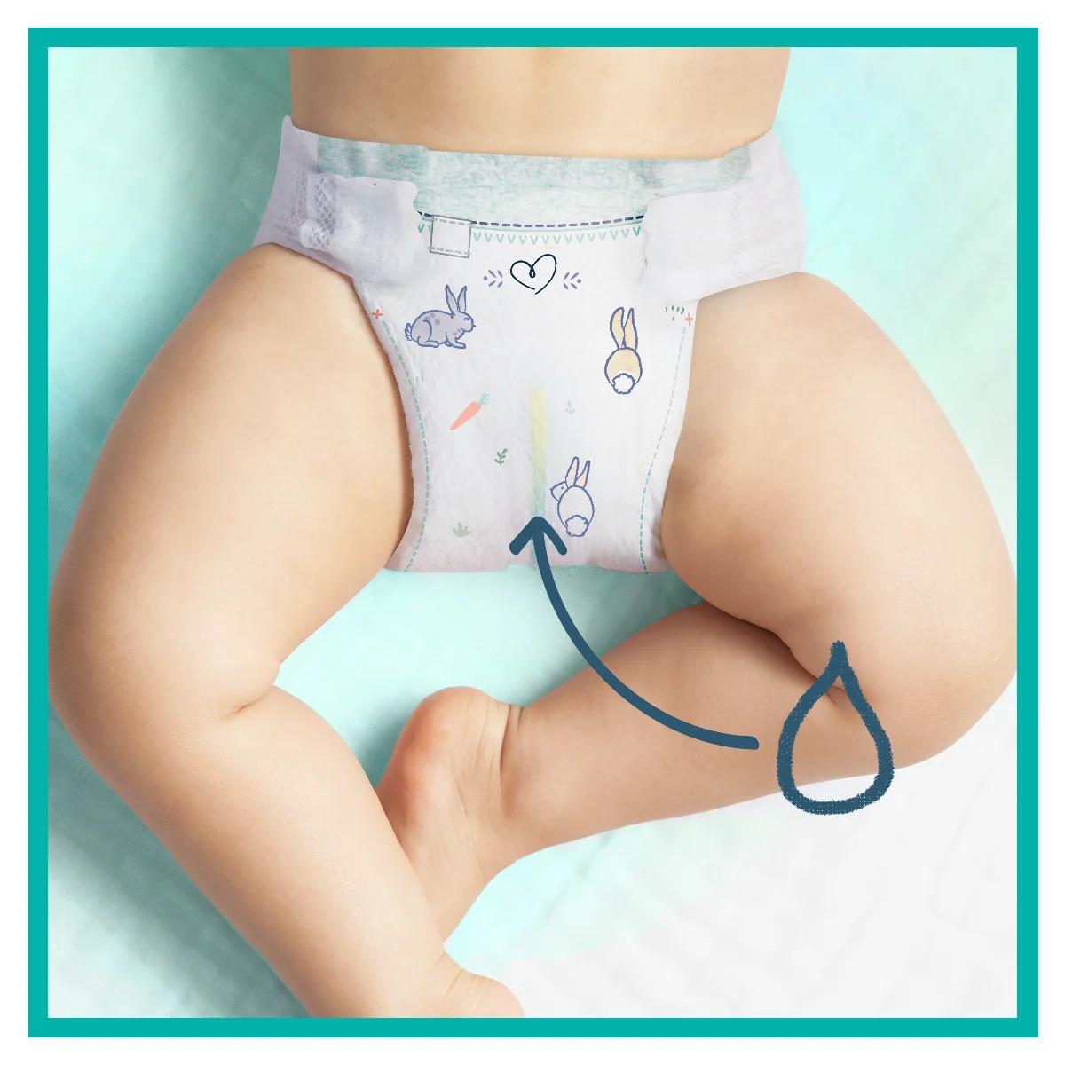 Pampers Harmonie Mini pieluszki jednorazowe rozmiar 2, 4-8 kg, 39 szt.