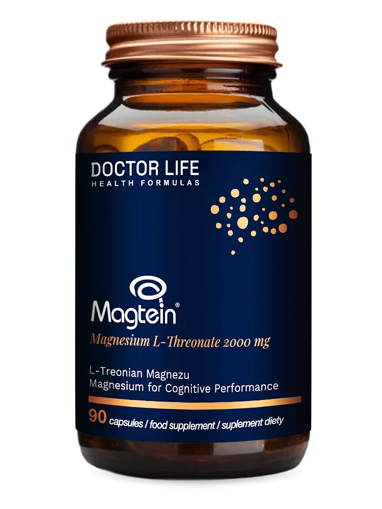 Doctor Life Magtein® L-treonian Magnezu 2000mg 90 kapsułek
