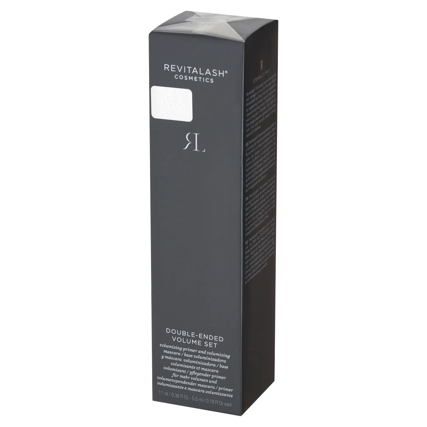 RevitaLash Double-ended Volume Set mascara i tusz do rzęs 2w1, 2 x 5,5 ml