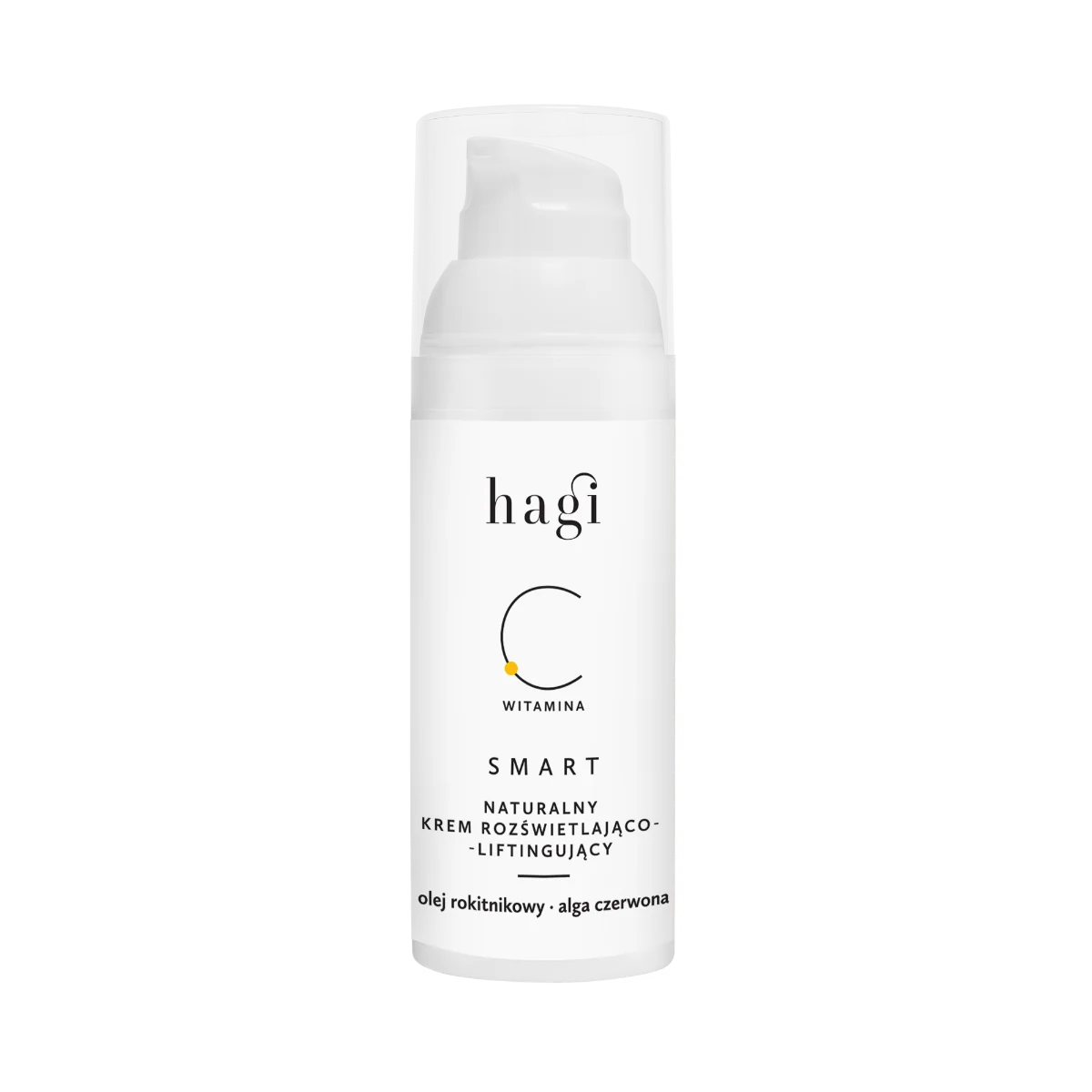Hagi Smart C naturalny krem rozświetlająco-liftingujący z witaminą C, 50 ml